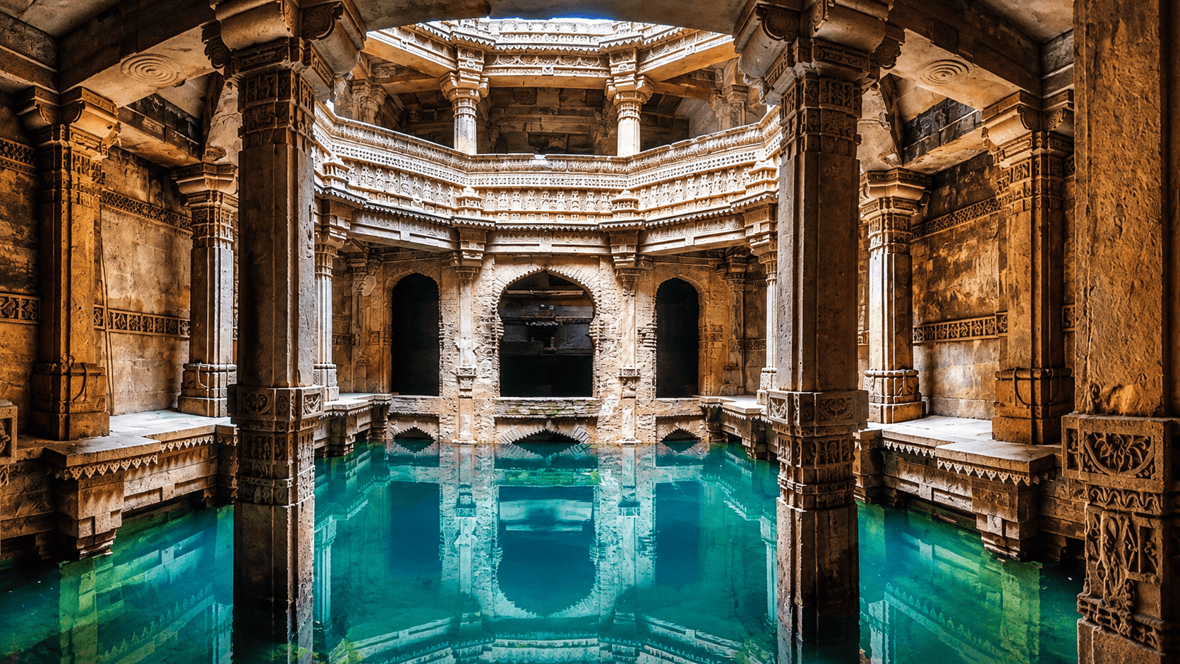 Adalaj Stepwell near Ahmedabad, Gujarat