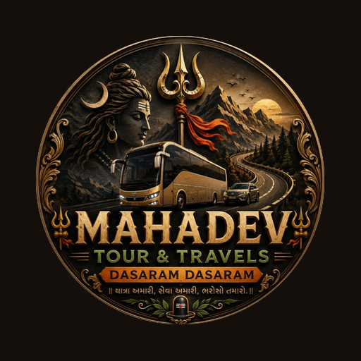 Mahadev Cabs Logo